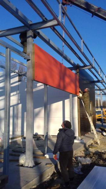 Строительство металлокаркасных зданий